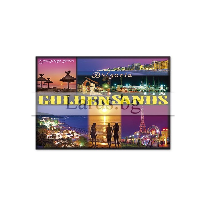 Пощенска картичка Златни Пясъци 1-GS-0258