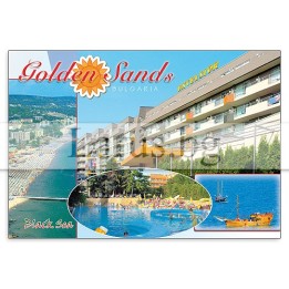 Пощенска картичка Златни Пясъци GS 0261