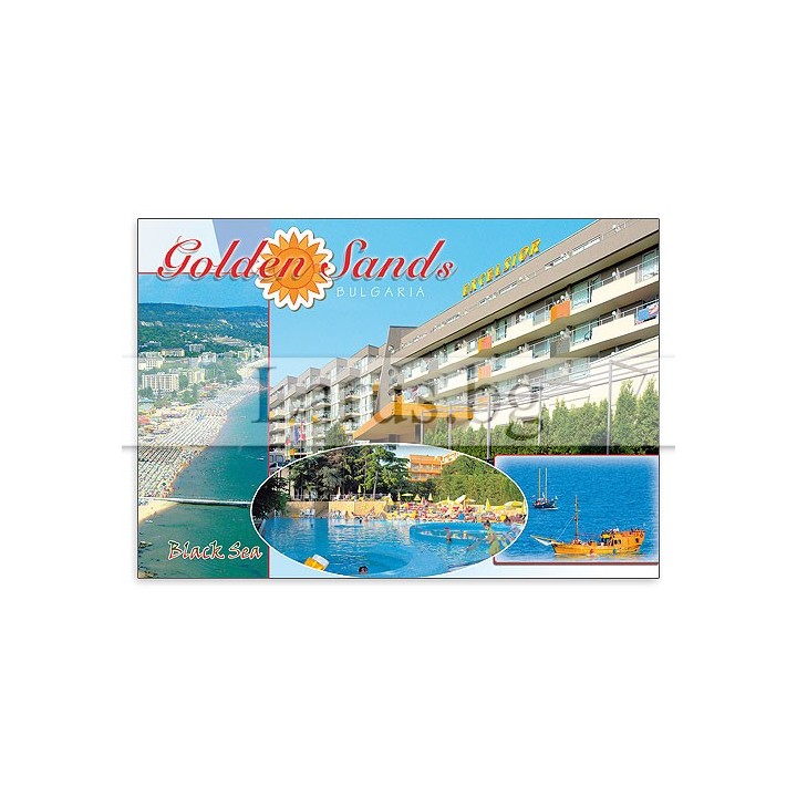 Пощенска картичка Златни Пясъци GS 0261