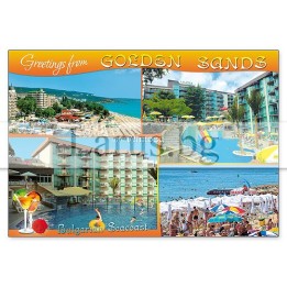 Пощенска картичка Златни Пясъци GS 0264