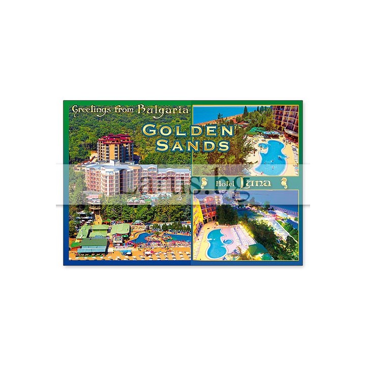 Пощенска картичка Златни Пясъци GS 0278