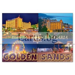 Пощенска картичка Златни Пясъци 1-GS-0285