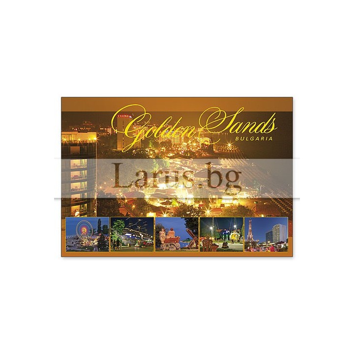Пощенска картичка Златни Пясъци 1-GS-0286