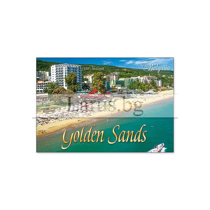 Пощенска картичка Златни Пясъци 1-GS-0308