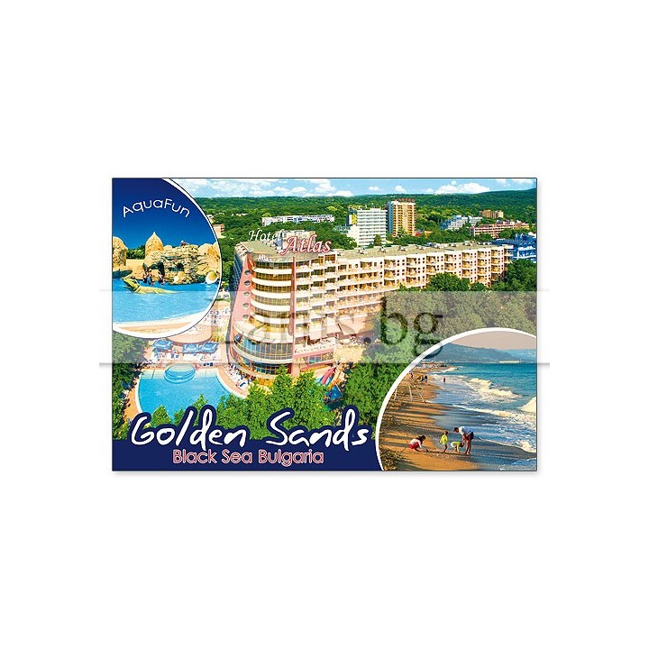 Пощенска картичка Златни Пясъци GS 0310