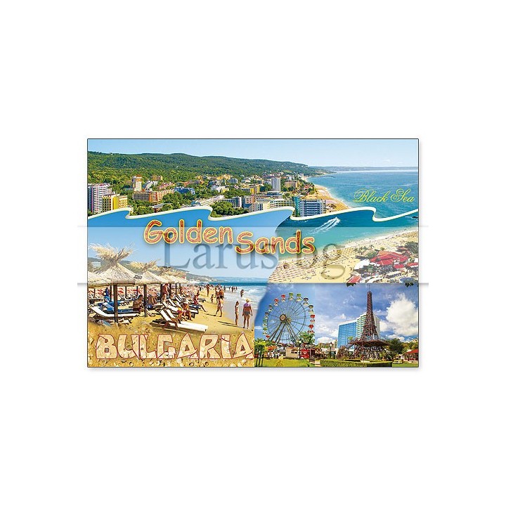 Пощенска картичка Златни Пясъци 1-GS-0312