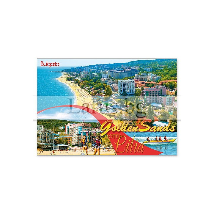 Пощенска картичка Златни Пясъци 1-GS-0313