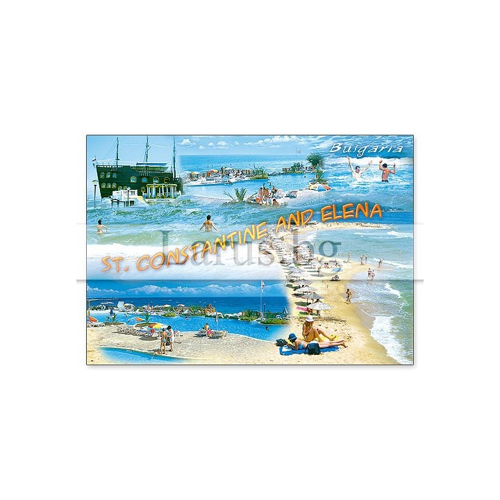 Пощенска картичка Св. Св. Константин и Елена (KE 0022) 1-KE-0022