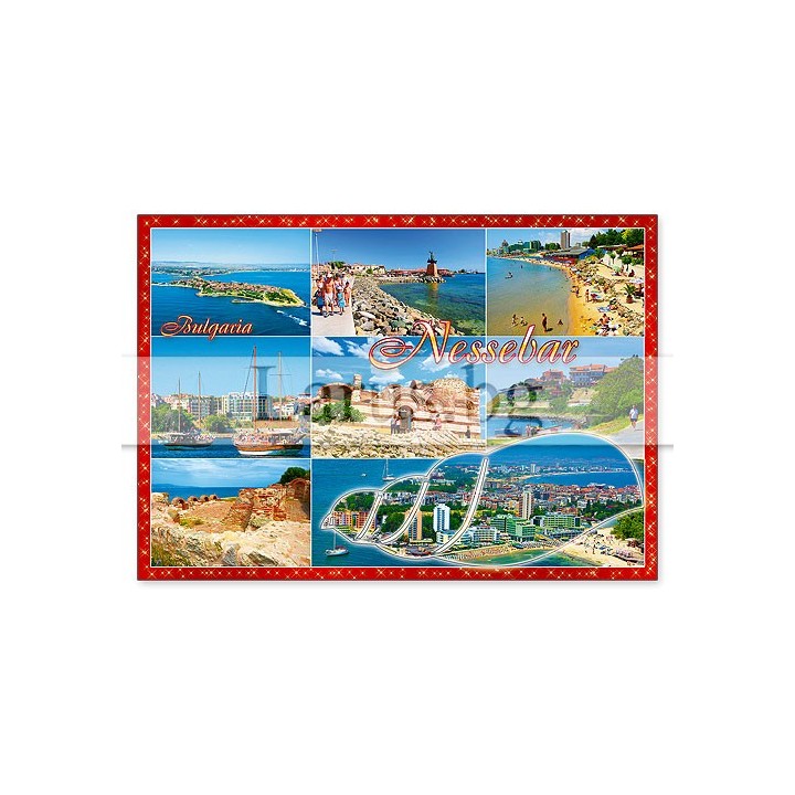 Пощенска картичка Несебър 1-NE-0202