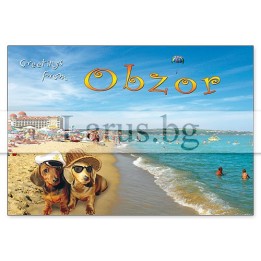 Пощенска картичка Обзор 1-OB-0075