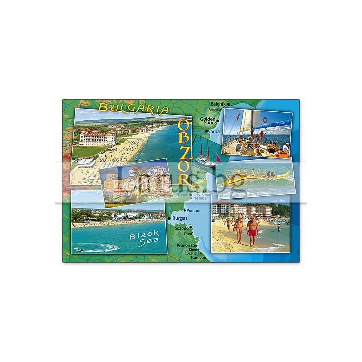 Пощенска картичка Обзор 1-OB-0078