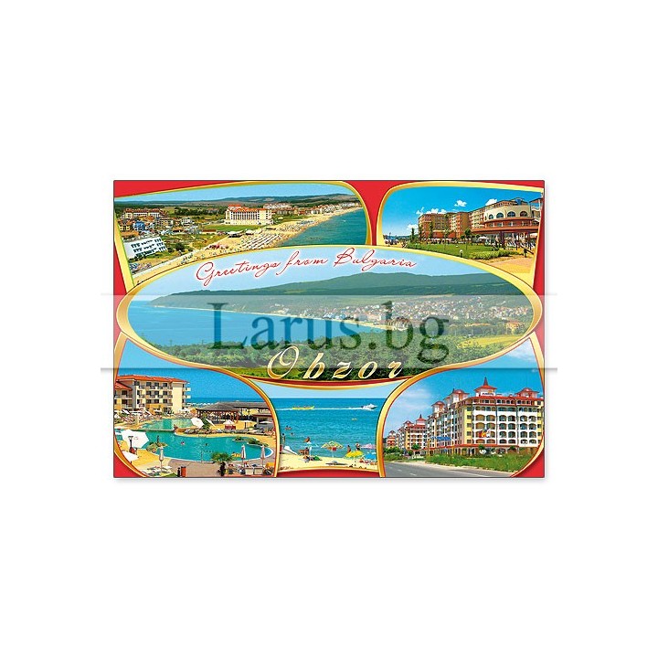 Пощенска картичка Обзор 1-OB-0082