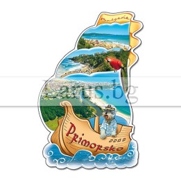 Пощенска картичка Приморско 1-PR-0037