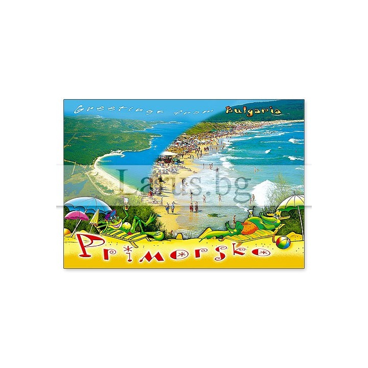 Пощенска картичка Приморско 1-PR-0048