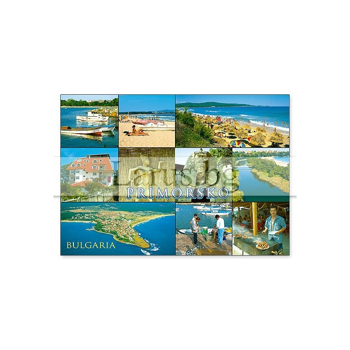 Пощенска картичка Приморско 1-PR-0049