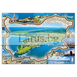 Пощенска картичка Приморско 1-PR-0077