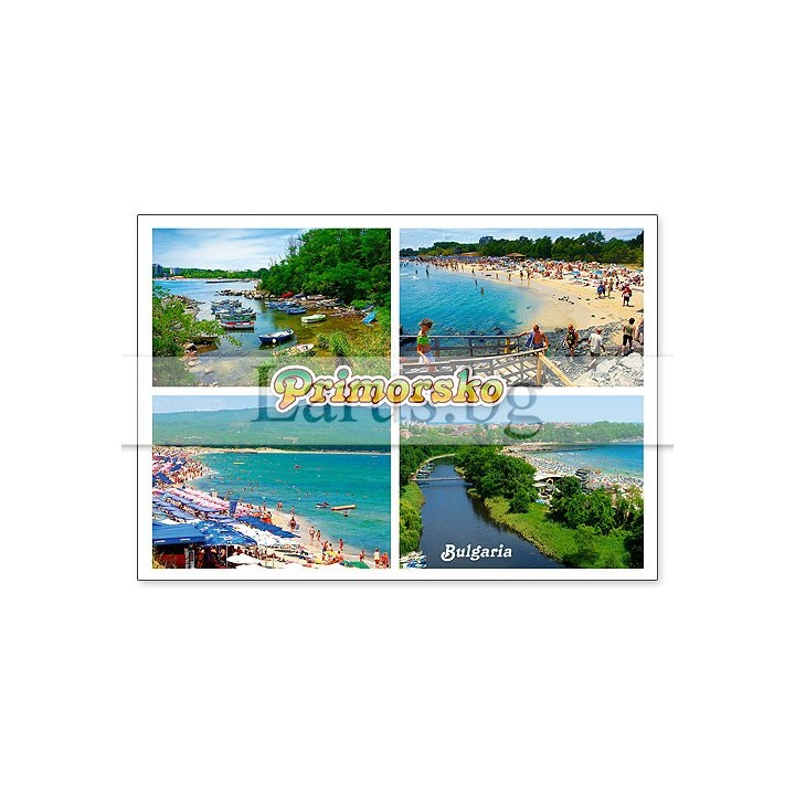 Пощенска картичка Приморско 1-PR-0090