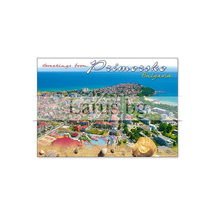 Пощенска картичка Приморско 1-PR-0096