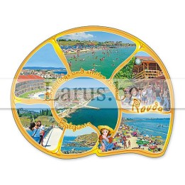 Пощенска картичка Равда 1-RA-0023