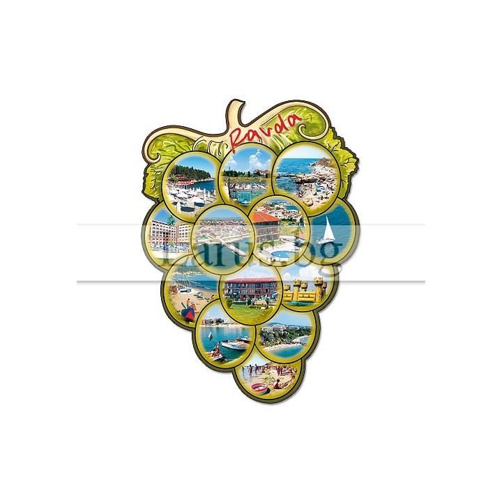 Пощенска картичка Равда 1-RA-0027