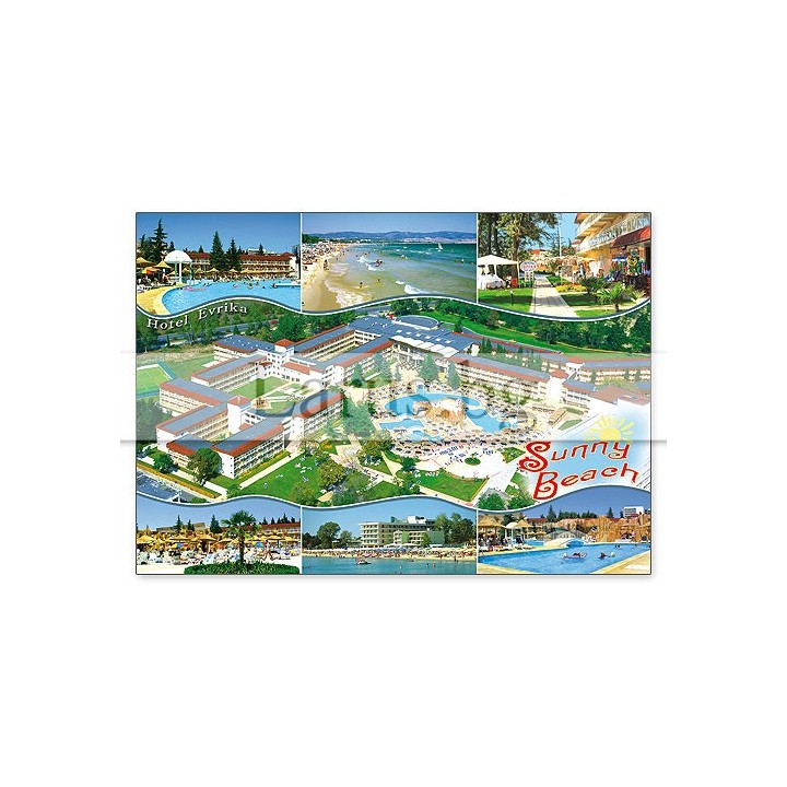 Пощенска картичка Слънчев Бряг 1-SB-0316