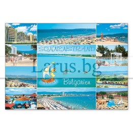 Пощенска картичка Слънчев Бряг 1-SB-0374