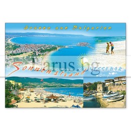 Пощенска картичка Слънчев Бряг 1-SB-0405