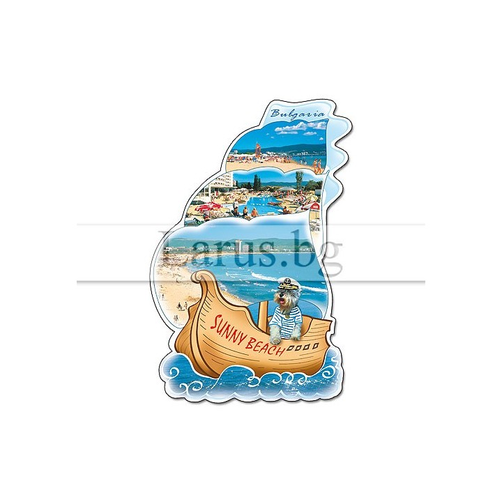 Пощенска картичка Слънчев Бряг 1-SB-0420