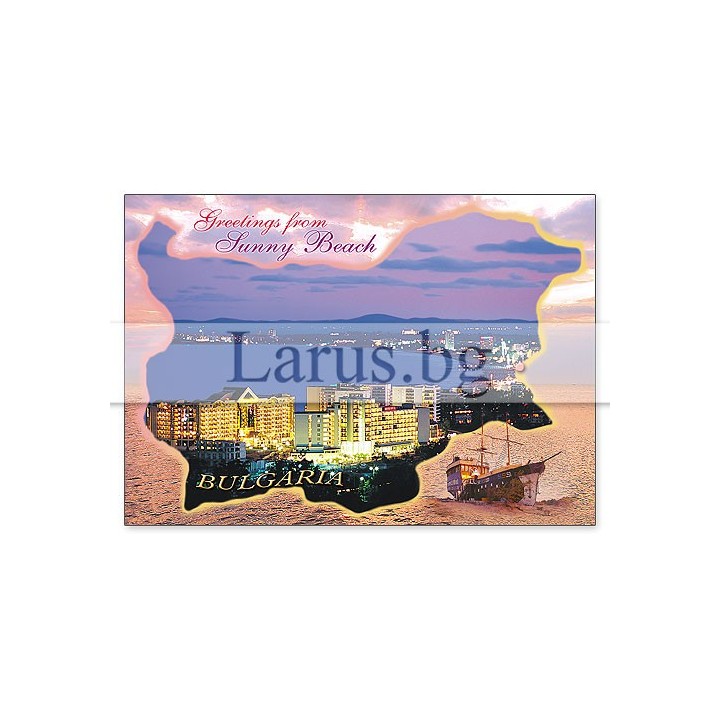 Пощенска картичка Слънчев Бряг SB 0469