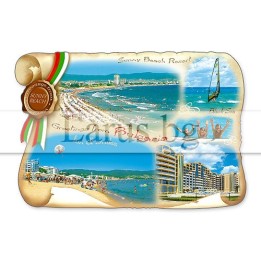 Пощенска картичка Слънчев Бряг 1-SB-0491