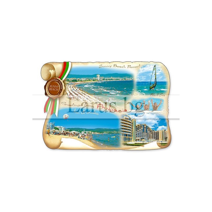 Пощенска картичка Слънчев Бряг 1-SB-0491