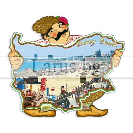 Пощенска картичка Слънчев Бряг 1-SB-0492