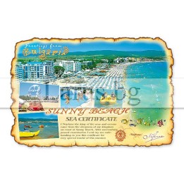 Пощенска картичка Слънчев Бряг 1-SB-0495