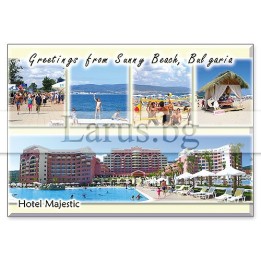 Пощенска картичка Слънчев Бряг 1-SB-0516