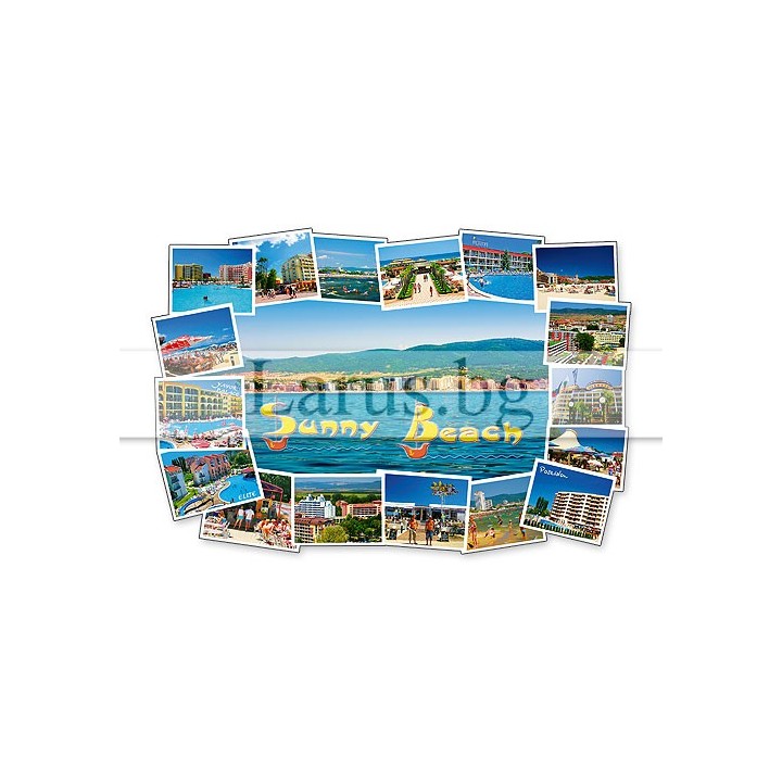 Пощенска картичка Слънчев Бряг 1-SB-0529