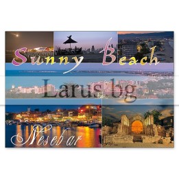 Пощенска картичка Слънчев Бряг 1-SB-0657
