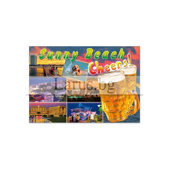 Пощенска картичка Слънчев Бряг 1-SB-0660