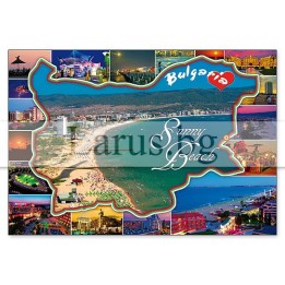 Пощенска картичка Слънчев Бряг 1-SB-0679