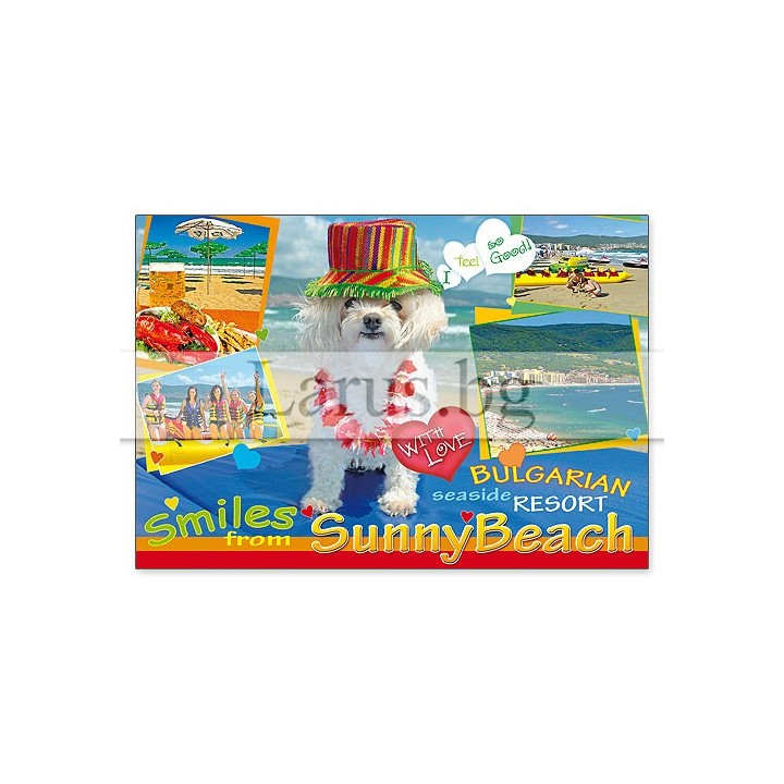 Пощенска картичка Слънчев Бряг 1-SB-0700