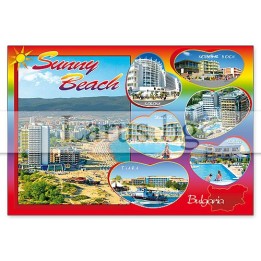 Пощенска картичка Слънчев Бряг 1-SB-0724