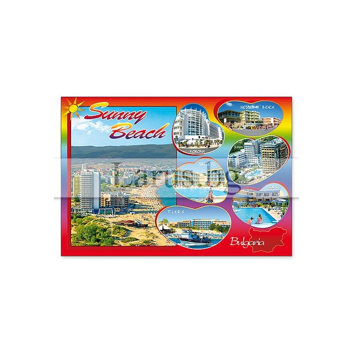 Пощенска картичка Слънчев Бряг 1-SB-0724