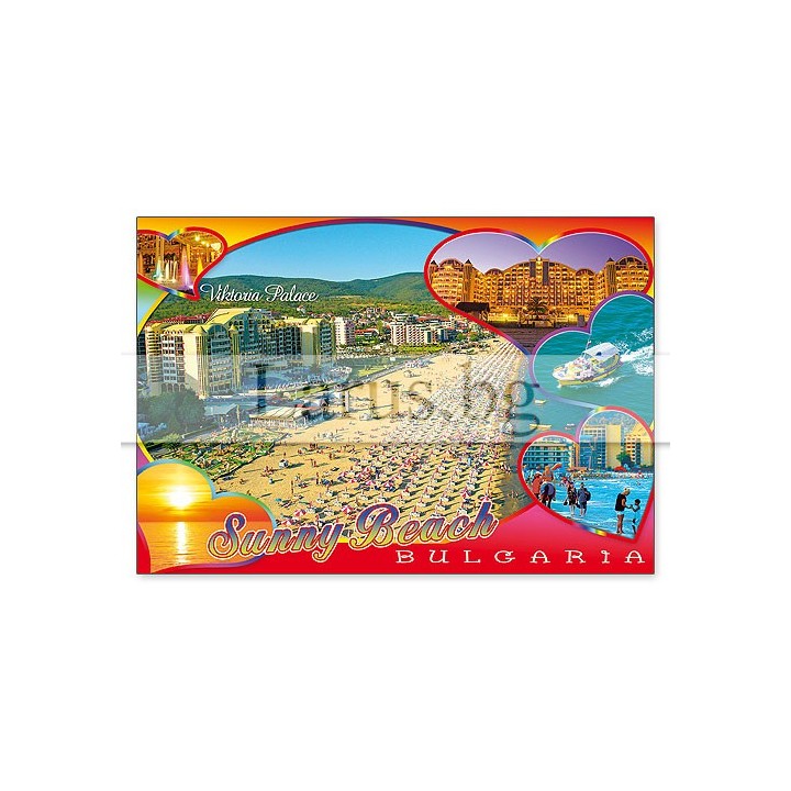 Пощенска картичка Слънчев Бряг 1-SB-0735