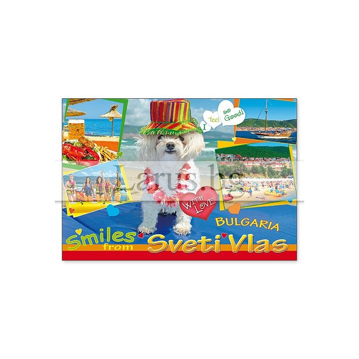 Пощенска картичка Св. Влас 1-VL-0057