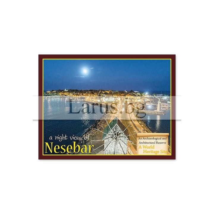 Магнитен сувенир Несебър-Щанца 12-mhNE-0037