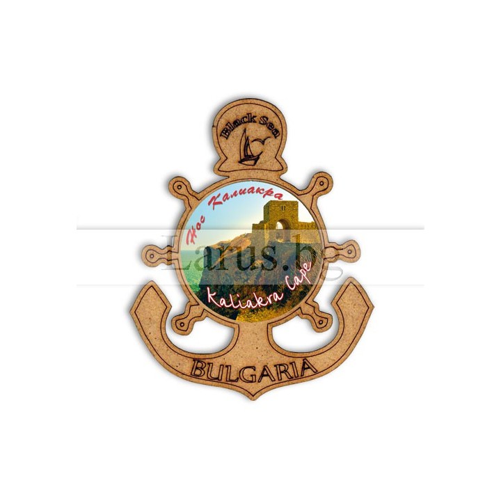 Магнитен сувенир Калиакра MDF 12-mdKK-0002