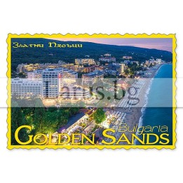 Магнитен сувенир Златни Пясъци-Щанца 12-mhGS-0043