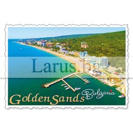 Магнитен сувенир Златни Пясъци-Щанца 12-mhGS-0044