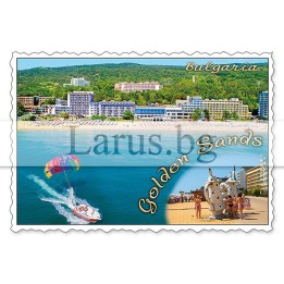 Магнитен сувенир Златни Пясъци-Щанца 12-mhGS-0046