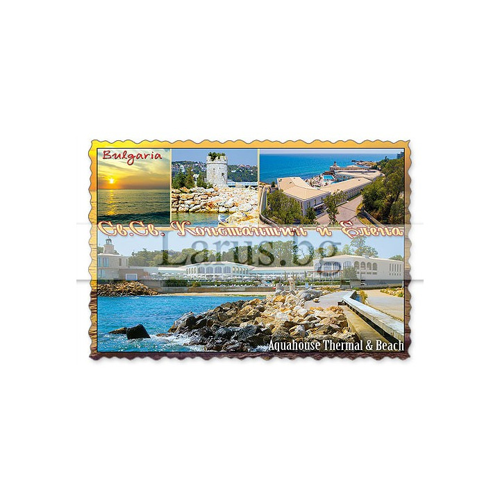 Магнитен сувенир Св. Св. Константин и Елена-Щанца 12-mhKE-0012