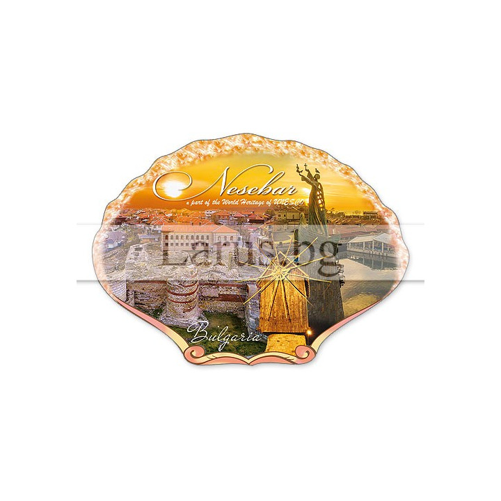 Магнитен сувенир Несебър-Щанца 12-mhNE-0039